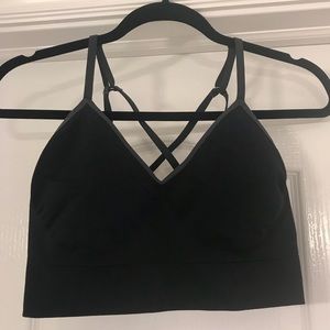 Nike Dri-Fit Black Sports Bra, SZ M